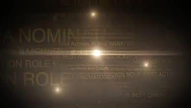黑金绚丽粒子颁奖典礼整体包装AE模板视频的预览图